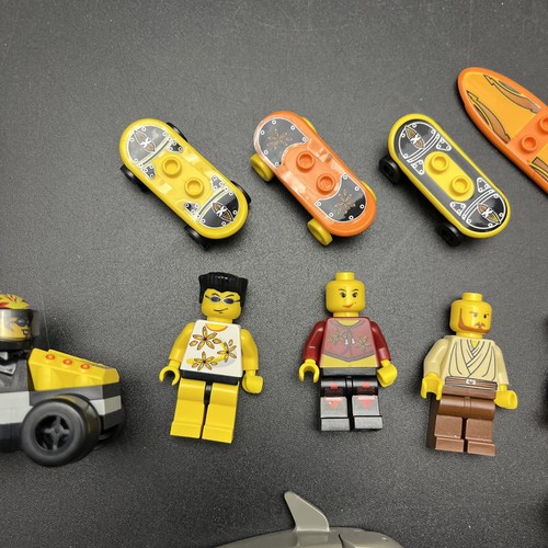 LEGO Bulk Lot Mixed Bundle 7 Figures 1 Shark, 1 Go Cart, 3 Skateboards 1 Surf - Picture 3 of 8
