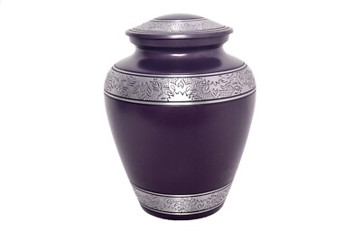 Urn for Human Ashes Funeral Adult Urn Handcrafted with Velvet Bag for 200 LBS