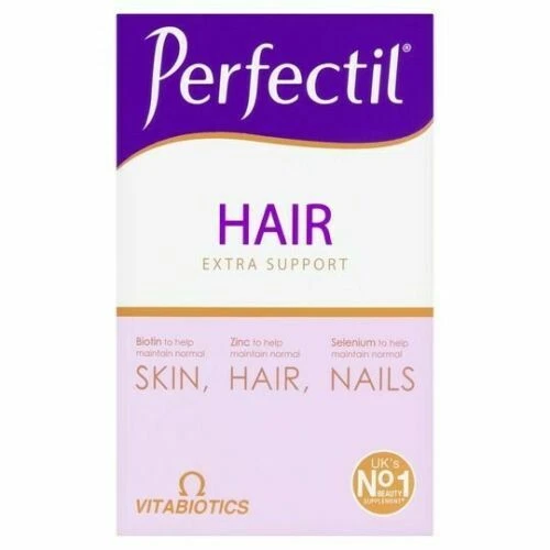 Vitabiotics Perfectil Plus Hair 60 Tabs Advanced Nutrition Hair Multi-Vitamins,,