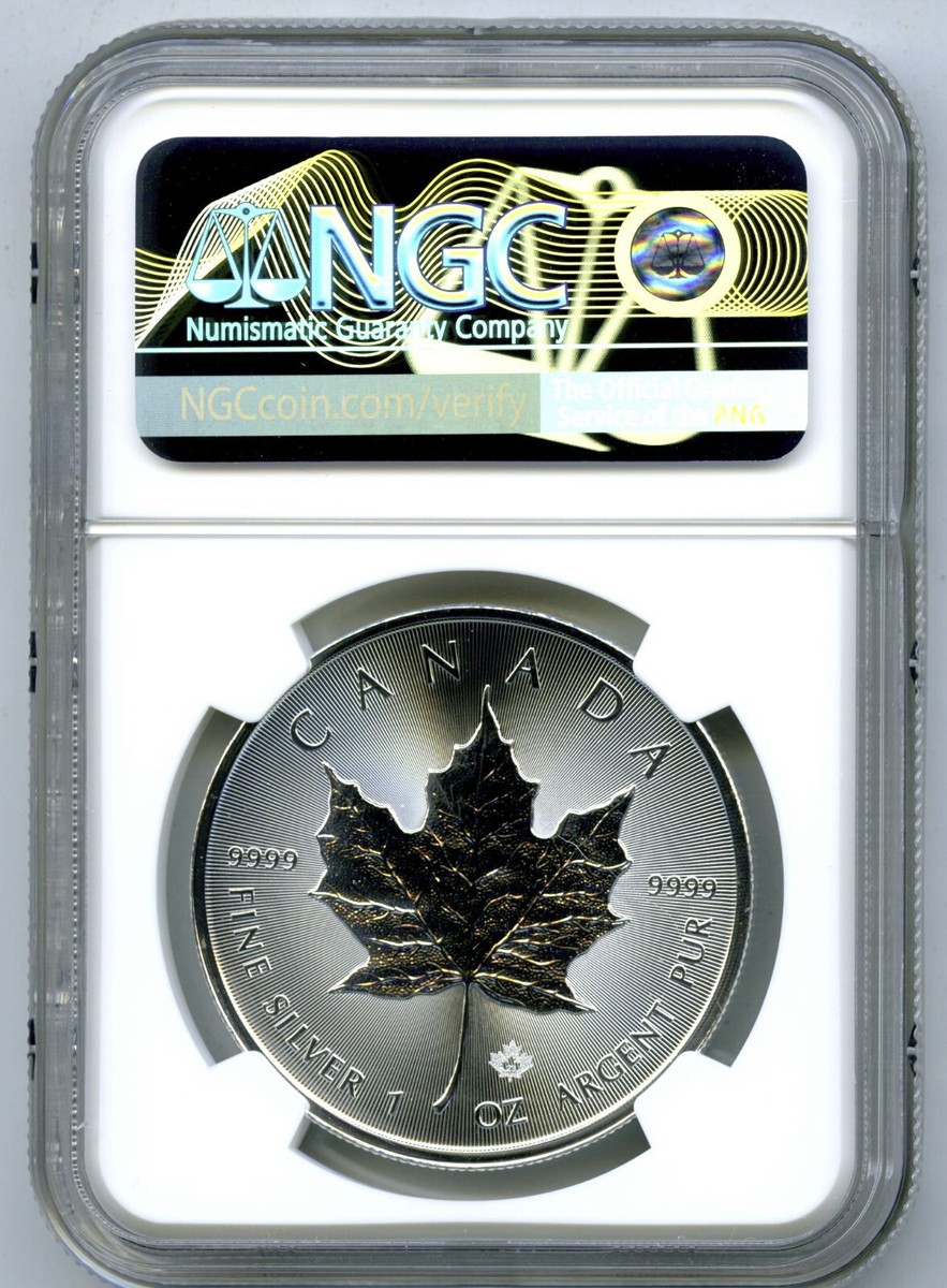 2023 $5 CANADA 1 OZ .9999 SILVER MAPLE LEAF NGC MS70 QUEEN