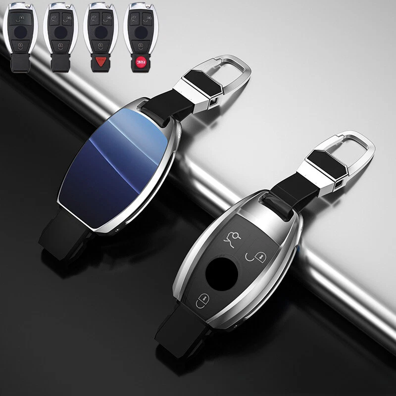 Zinc Alloy TPU Car Key Case Cover For Benz C E S CLA GLK GLA CLS CLK W203 W204 - Изображение 4 из 4