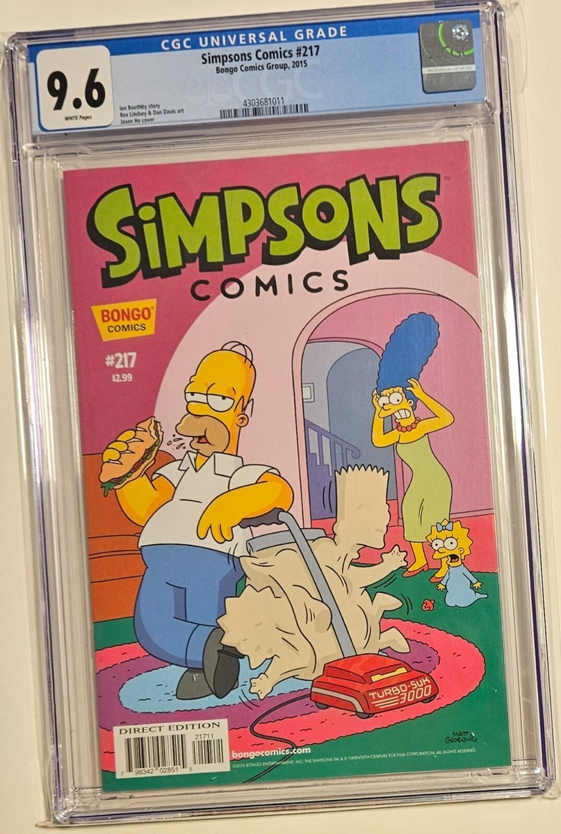 SIMPSONS COMICS #217 CGC 9.6 | eBay