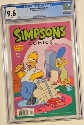SIMPSONS COMICS #217 CGC 9.6 | eBay