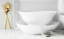PILLIVUYT, CECIL LARGE 14.5" FRENCH SHALLOW PORCELAIN PASTA / SERVING BOWL, NEW