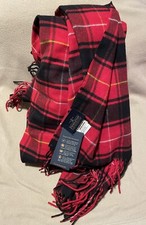 NWT Pendleton Fringed Throw Maciver Tartan BRAND NEW w/ Tags 100% Wool USA made!