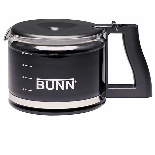 Bunn NcdB Coffee Decanter 10 Cup Glass Replacement Carafe Black for