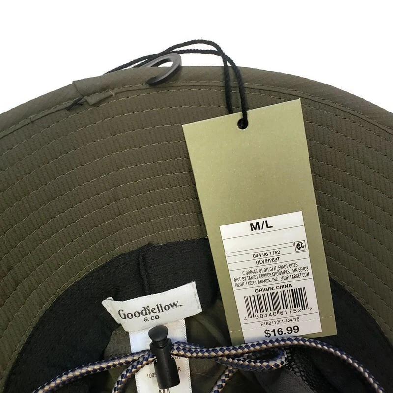 Sombrero floppy para hombre Riptop Outback con orificio abierto malla ventilación Goodfellow and Co Foto 4 de 4