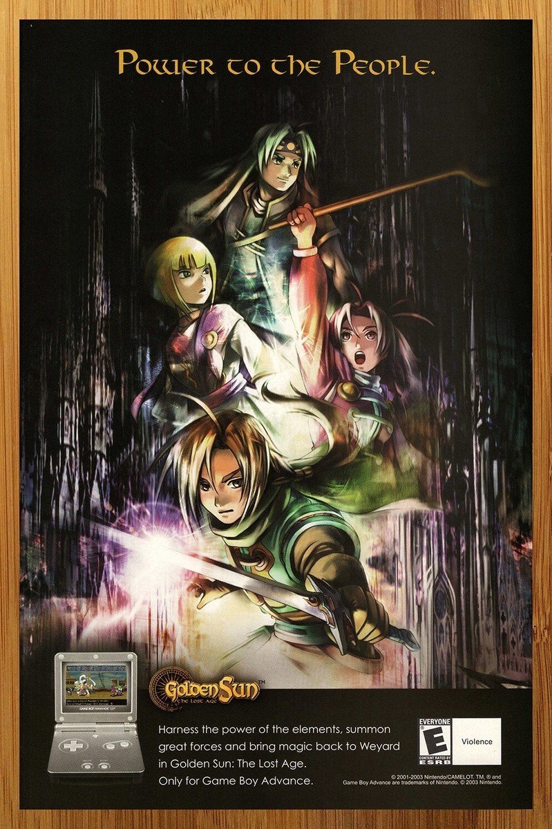 Golden Sun: The Lost Age - jeu vidéo Jeux Game Boy Advance (GBA) - Prix & Rareté