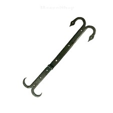 Truhenband Scharnier, geschmiedet Truhenbeschlag Schmiedeeisen Mittelalter