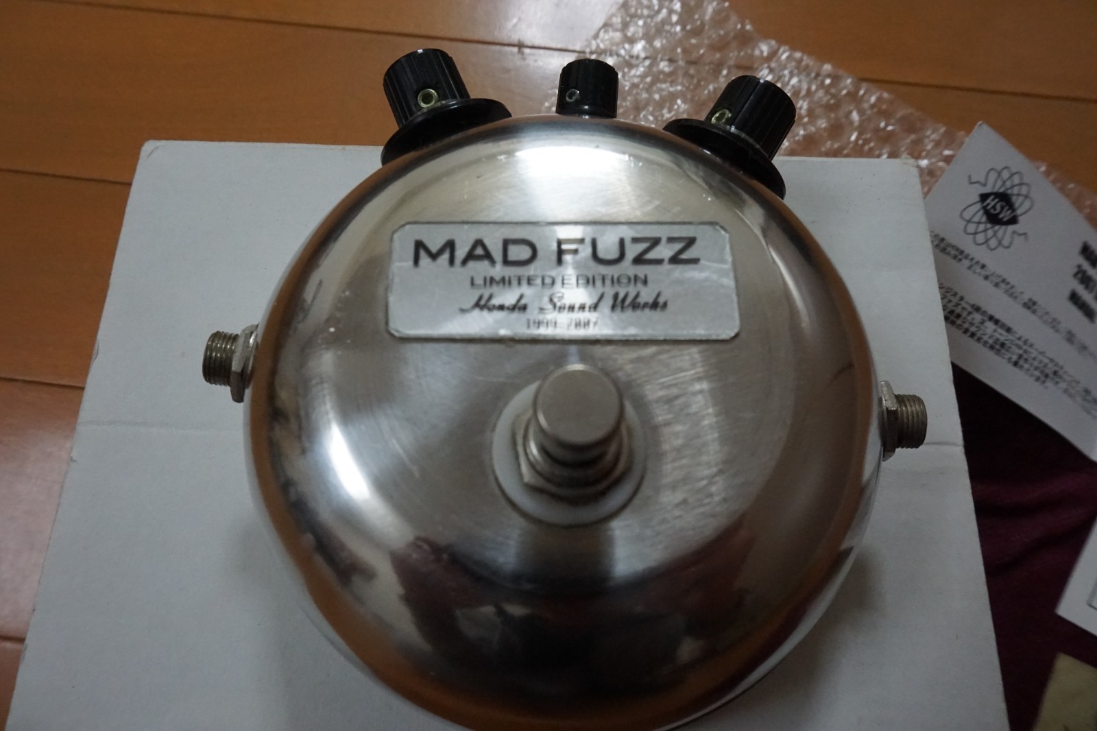 ギター Honda Sound Works FUZZ HSW(Honda Sound Works) CRAZY FUZZのレビュー ギター