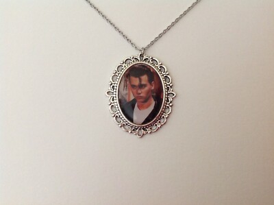 Cry Baby Wade Walker Johnny Depp silver necklace rockabilly retro vintage pin up