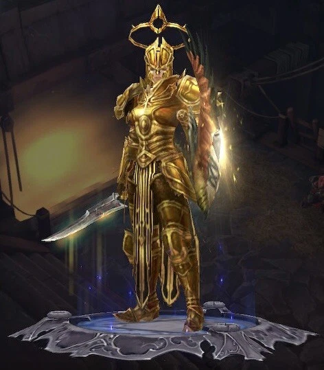 DIABLO 3 SWITCH/PLAYSTATION 4/5 FULLY LEGIT CRUSADER AEGIS OF VALOR PRIMAL  SET | eBay