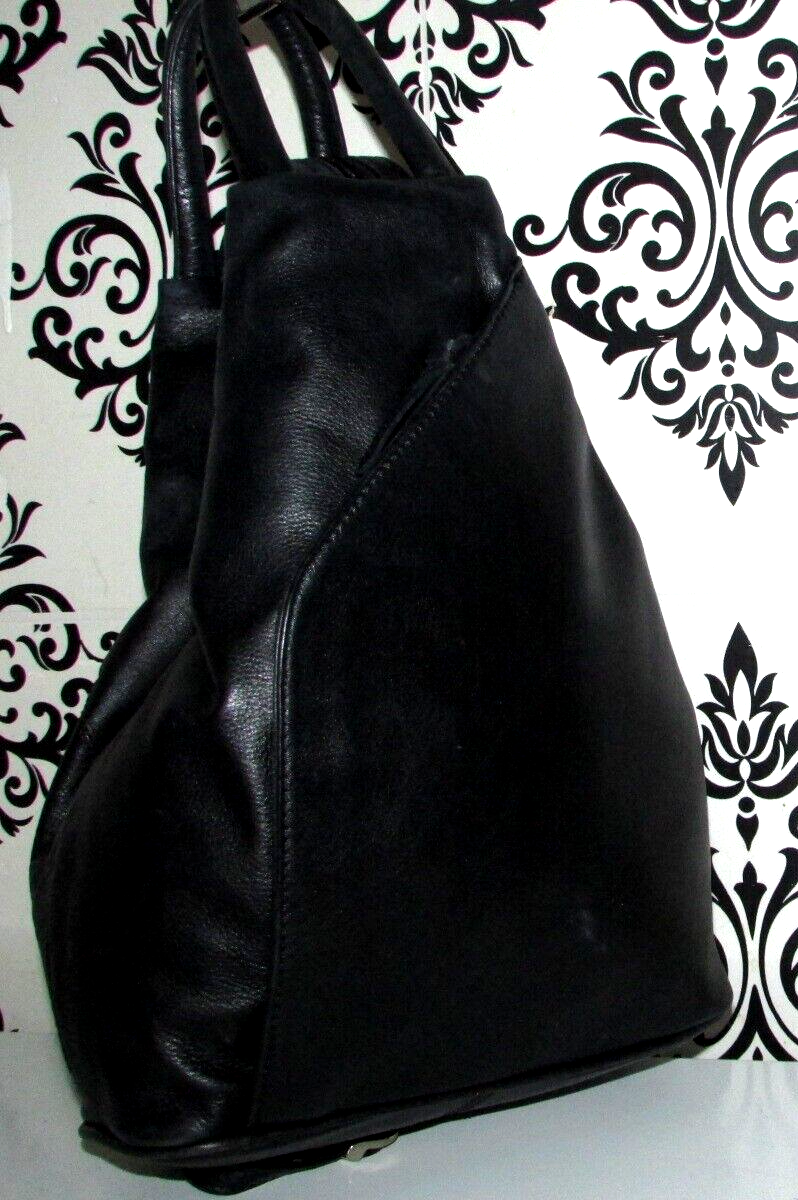 POPULAR JOBIS REAL LEATHER SLOUCH BACKPACK GRAB SHOULDER HANDBAG/PURSE