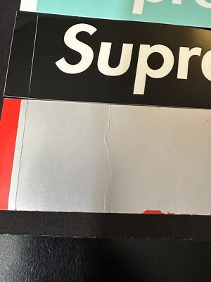 Supreme Buffalo Check Box Logo ステッカー Supreme Buffalo Plaid Box Logo Stickers – On The Arm