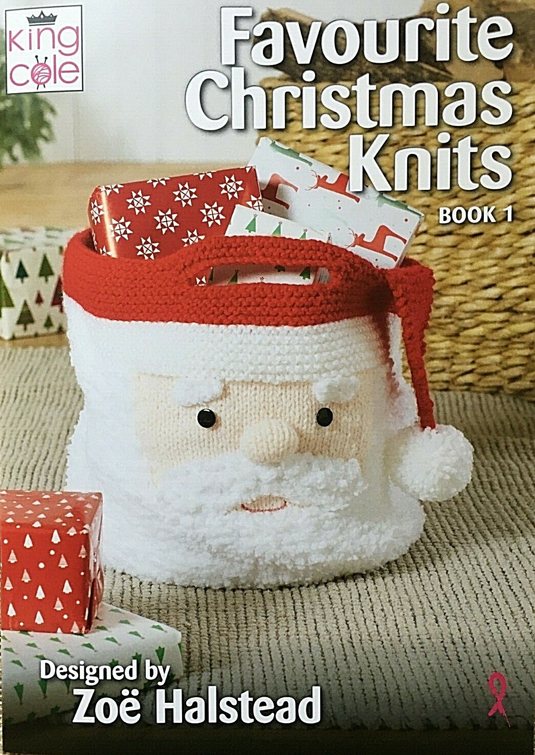 KING COLE FAVOURITE CHRISTMAS KNITS BOOK 1.  DESIGNS BY ZOE HALSTEAD
