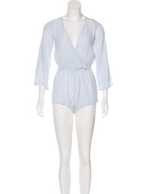 faithfull the brand striped jumpsuit