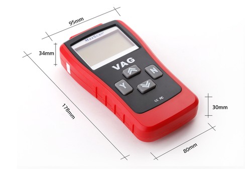 MaxiScan VAG405 CAN Bus Car Scanner Tool Air Bag Code Reader for VW/Audi - Picture 8 of 9