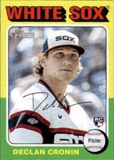 2024 Topps Heritage #337 Declan Cronin RC Chicago White Sox Baseball