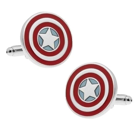 Латунные запонки без камня для мужчин