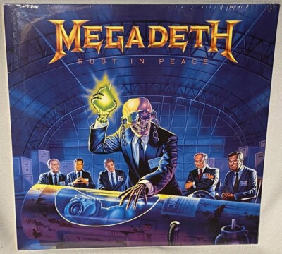 LP MEGADETH Rust In Peace (180g VINYL, EMI CANADA, 2008) NEW MINT