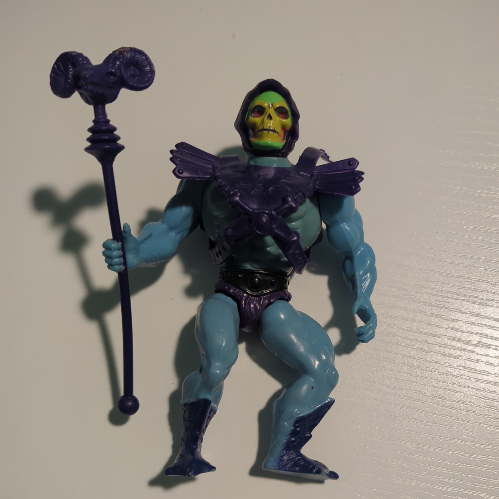 Vtg SKELETOR Motu Masters Of The Universe He-Man Action Figure Complete 1981