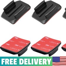 Curved Adhesive Helmet Mount Compatible with Gopro Hero 13,12,11,10, 9, 8, 7, 6,