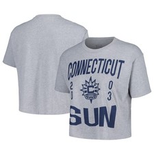 Women's Stadium Essentials  Heather Gray Connecticut Sun City Year Cropped