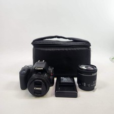 Canon EOS Rebel SL2 24.2MP Digital SLR DSLR Camera W/ 2 Lens