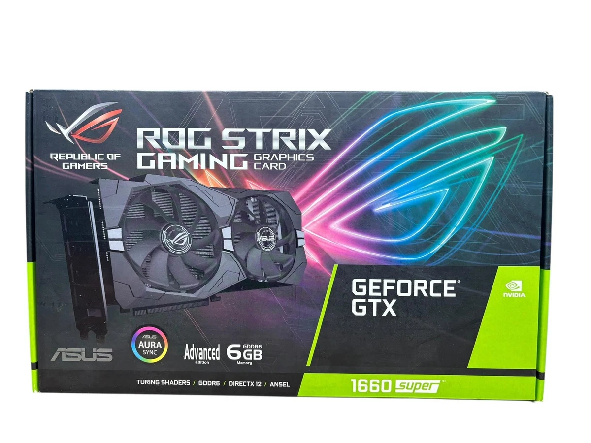 ASUS NVIDIA GeForce GTX 1660 NVIDIA Computer Graphics Cards for