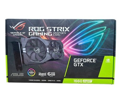 ASUS Rog STRIX GeForce GTX 1660 Super 6GB GDDR6 Graphics Card (ROG