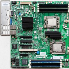 Intel S5500BC LGA1366 Motherboard 2x Xeon x5650 24gb ddr3 2x liquid aio.