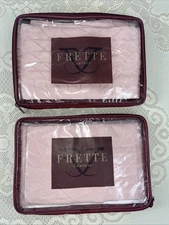 Frette Couture Euro Shams  26 X 26 Liguria Pink