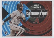 2022 Topps Update Generation Now Blue /600 Alek Thomas #GN-76 1c1