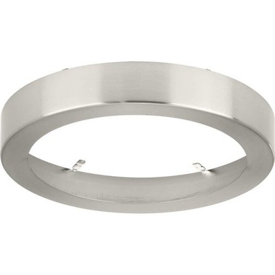 Progress Lighting Everlume l Brushed Nickel 7 in. Edgelit Round Trim Ring