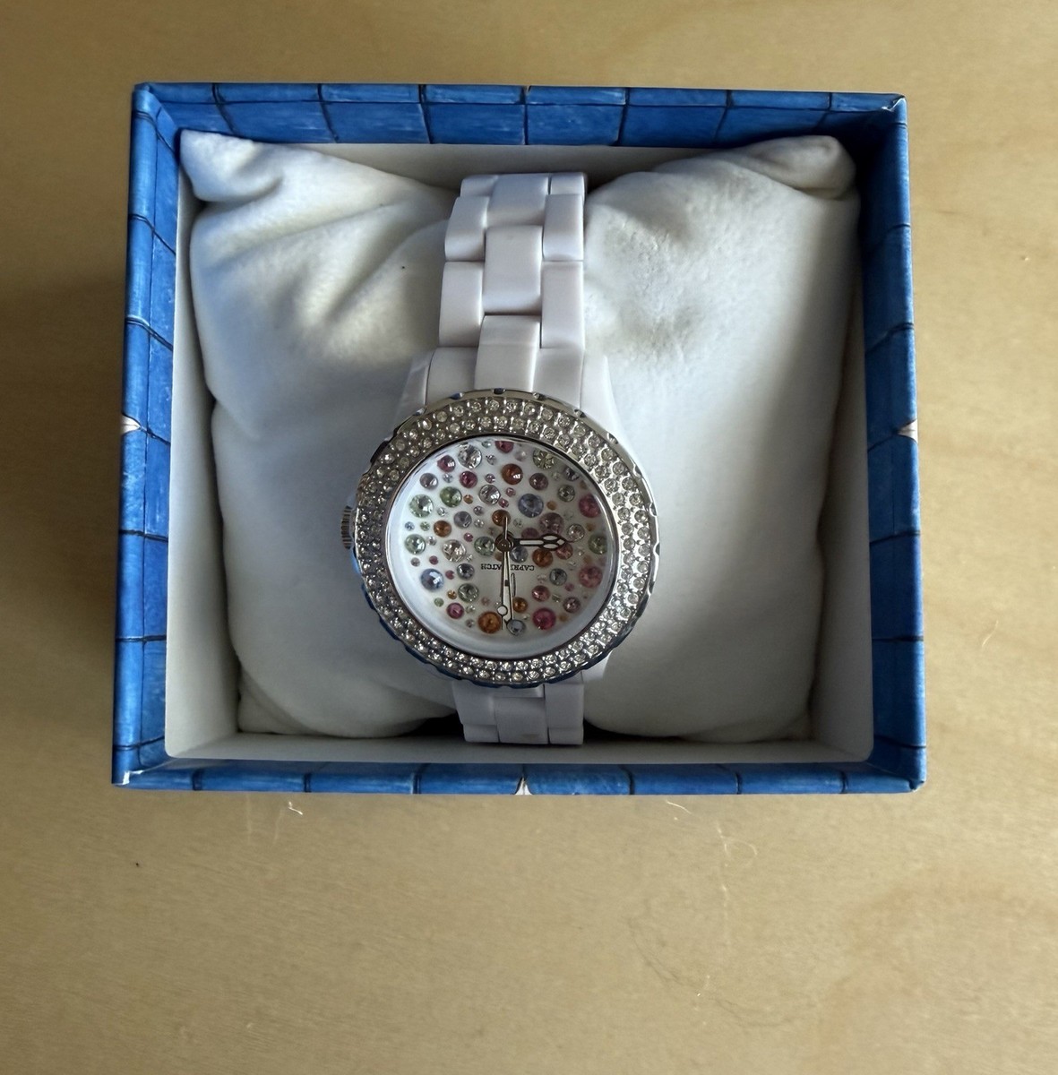 Capri Watch with Swarovski Crystal Face | eBay