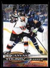 2025-26 Upper Deck Extended Series Young Guns Canvas Xavier Borgault