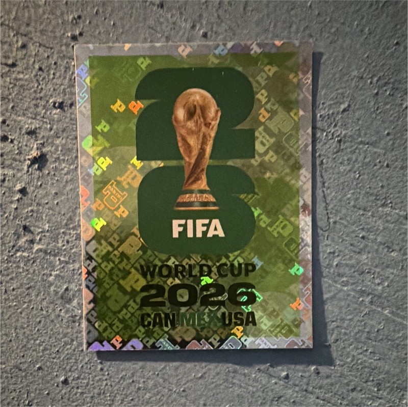 Panini FIFA World Cup 2026 Sticker FWC 7 Trophy Hologram CAN MEX USA