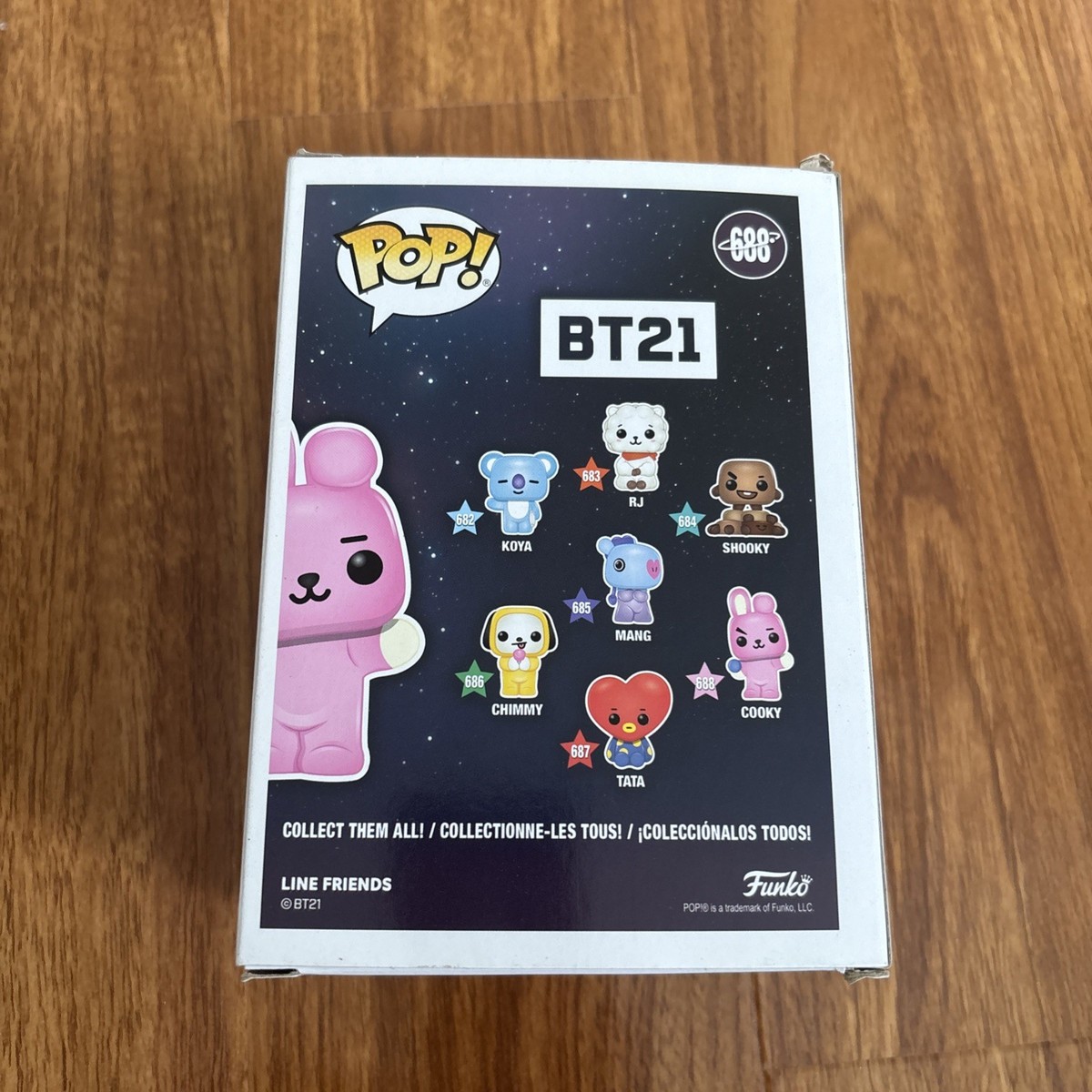 Funko Pop! Animation: BT21 - Cooky Vinyl Figure for sale online | eBay