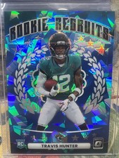 2025 Optic - Travis Hunter Rookie Recruits Blue Cracked Ice /55 RC