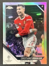 Cristiano Ronaldo 2021-22 Topps Chrome UCL Refractor #10
