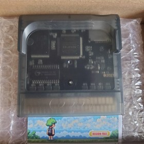 Game Gear Sega  GG Pro Cart  BLACK  REWRITABLE -Plug N Play. Free SD Card