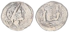 Antike / R&ouml;mische Republik Quinar Silber 98 v.Chr T. Cloelius ss   129902