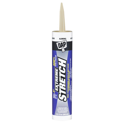 DAP EXTREME STRETCH Acrylic Urethane Elastomeric Sealant: 10.1 fl oz. (Almond)