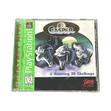 Casper 1996 Playstation 1 PS1 Complete CIB Tested Good