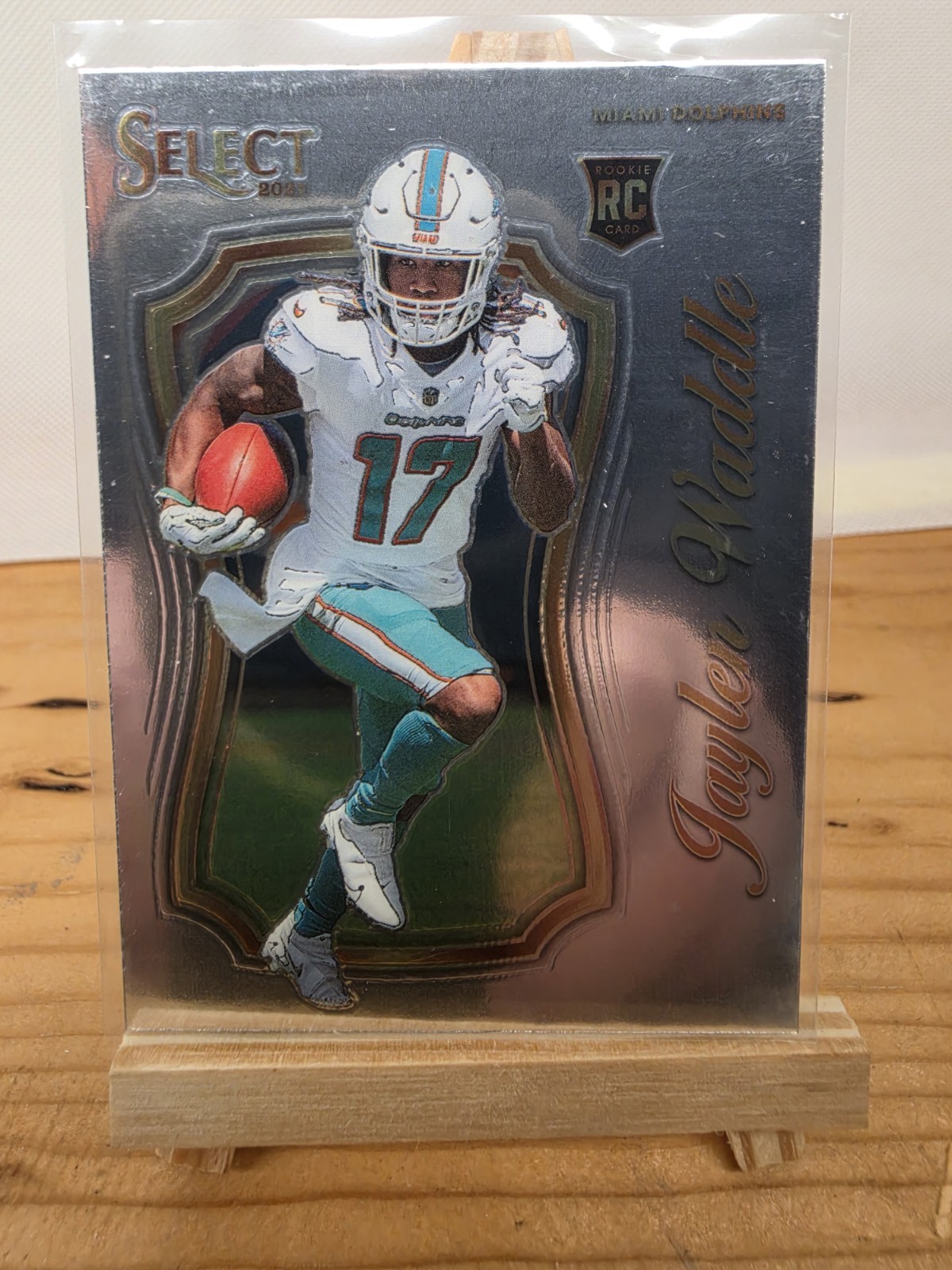 2021 Panini Select Certified Rookies Jaylen Waddle Miami Dolphins #SCR-13