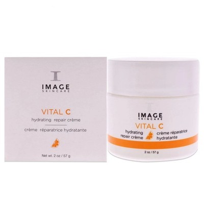 IMAGE Skincare Vital C Hydrating Repair Night Creme 2oz Hyaluronic Acid Dry Skin