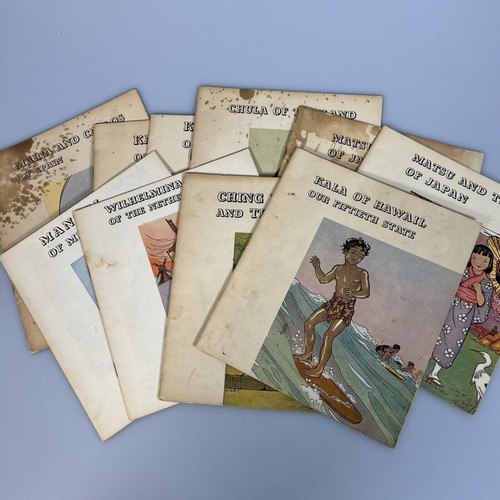 10 Platt & Munk Children’s Books 1960 Children Of Many Lands, Complete L3 - Imagen 8 de 12