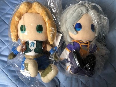 Final Fantasy 9 Genom Brothers Plüsch Set Zidane Kuja 2er Pack Neu