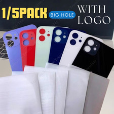 Back Glass Replacement Rear Cover For iPhone11 12 13 14 15 16 17 Rear Cover LOT