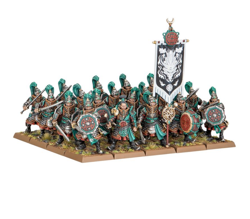 Warhammer The Old World Jade Warriors / Jadekireger